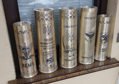 Лазерне різблення гільз