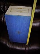 Wood box engraving